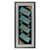 Ingelijste Islamitische Calligraphy Marquetry Houten Inlegwerk Kunst Chahar Qul
