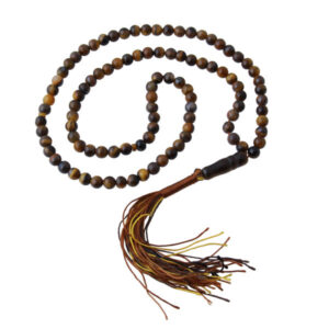 Islamitische Tiger Eye Rosary Gevoerd met 101 Gebed Parels Tasbih I