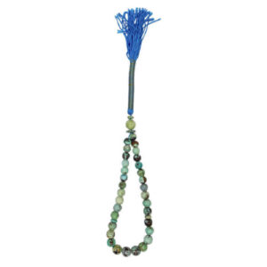 Perzische Neyshabur Turquoise Rosary: Gebed 33 Parels Handgemaakte Tasbih