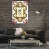 Islamitische Houten Print Kunst – 4 Quls Koran Vers Wandkunst