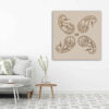Islamitische Houten Print Kunst – 4 Quls Wandkunst