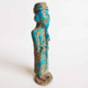 Historische Perzische Koning: Blauwe Aardewerk Figuur