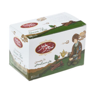 Saharkhiz Groene Thee met Kaneel – Set van 7 Pakketten