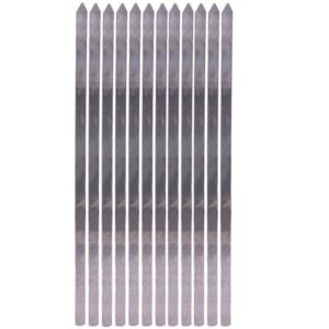 Stalen Kebabspiesen 63 cm – Set van 12 stuks