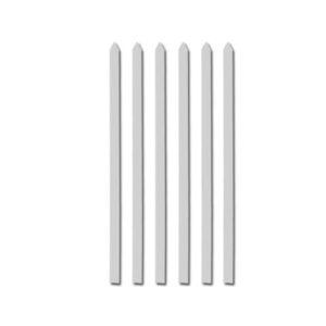 Stalen Kebabspiesen 50 cm – Set van 6 stuks