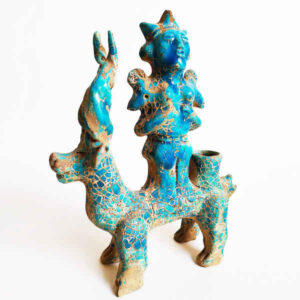 Historisch Luristan Figuur – Oud Perzisch Beeldje