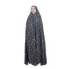 Traditionele Iraanse chador met print – Lange islamitische damesjurk