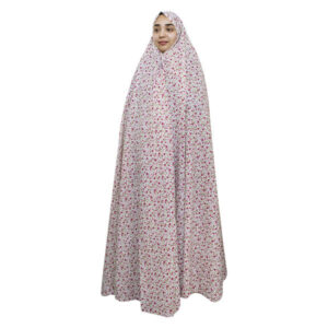 Islamitische Namaz Chador voor Vrouwen Ideaal voor Bidden – Eenvoudig Wit