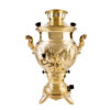 Perzische Koperen Gas Samovar Thee Maker Traditioneel Ontwerp Achaemenes Motieven 6-Liter