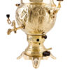 Perzische Koperen Gas Samovar Thee Maker Traditioneel Ontwerp Achaemenes Motieven 6-Liter