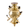 Perzische Koperen Gas Samovar Thee Maker Traditioneel Ontwerp Achaemenes Motieven 6-Liter