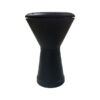 Perzische Darbuka Bekertrommel - Mat Zwart Aluminium