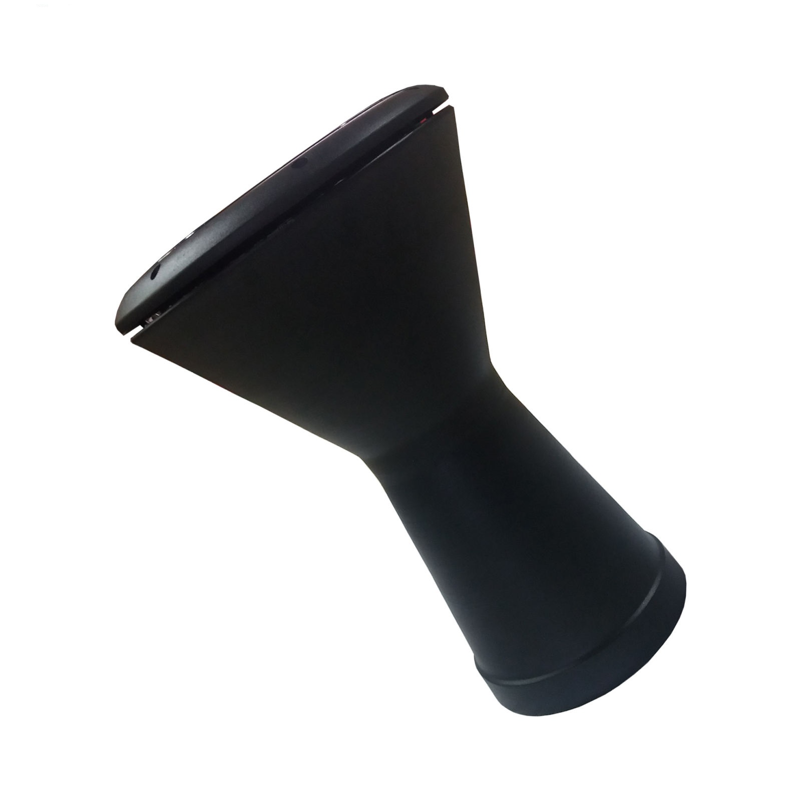 Perzische Darbuka Bekertrommel – Mat Zwart Aluminium