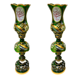 Perzische Kristallen Luster Lamp Traditionele Laleh Vorm met Islamitisch Patroon