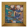 Decoratieve Perzische Framed Tegel – Shahnameh Geïnspireerd: Vrienden