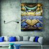 Islamitische Houtdruk Art – Quran Decoratie Wandkunst