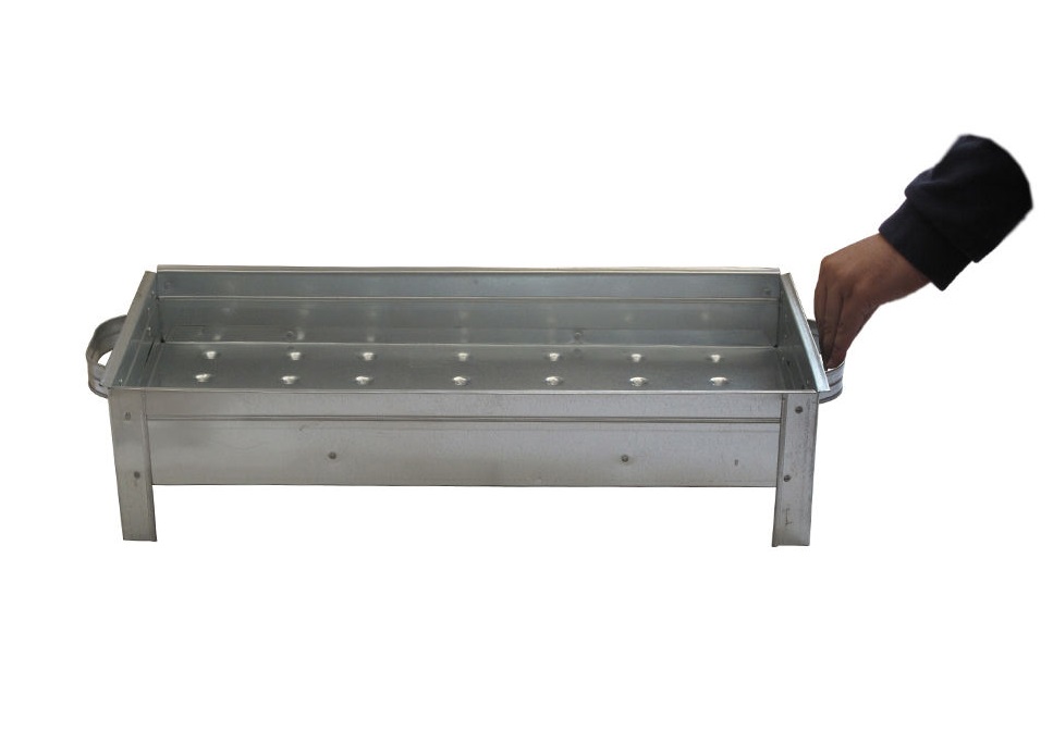 Perzische Mangal Draagbare Houtskool Grill – RVS