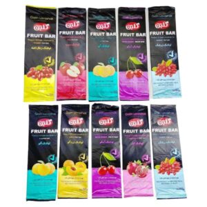 Galin Gemengde Fruit Repens – Traditionele Perzische Zure Fruit Lederen, 60g (10 Stuks)