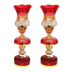 Perzische Kristallen Luster Lamp Traditionele Laleh Vorm Roos