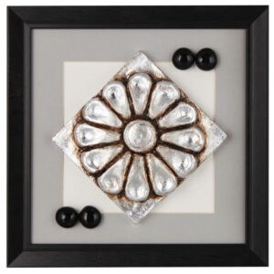 Decoratieve Perzische Keramische Kunst Model Lotus
