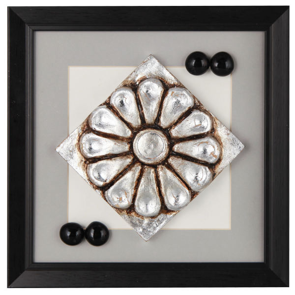Decoratieve Perzische Keramische Kunst Model Lotus