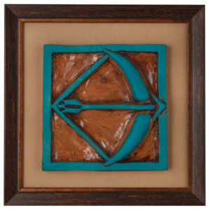 Decoratieve Perzische Keramische Kunst Model Azar