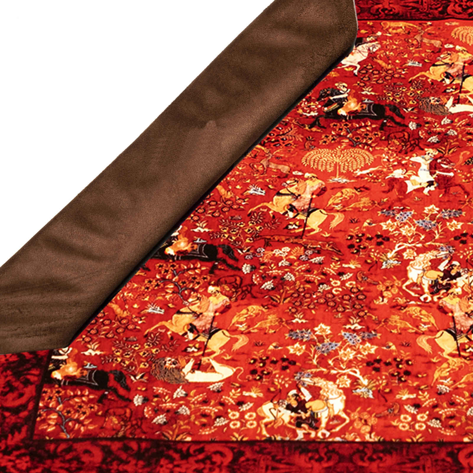 Velvet Tafelkleed Perzische Elegantie Geïnspireerd Ontwerp Shekarghah