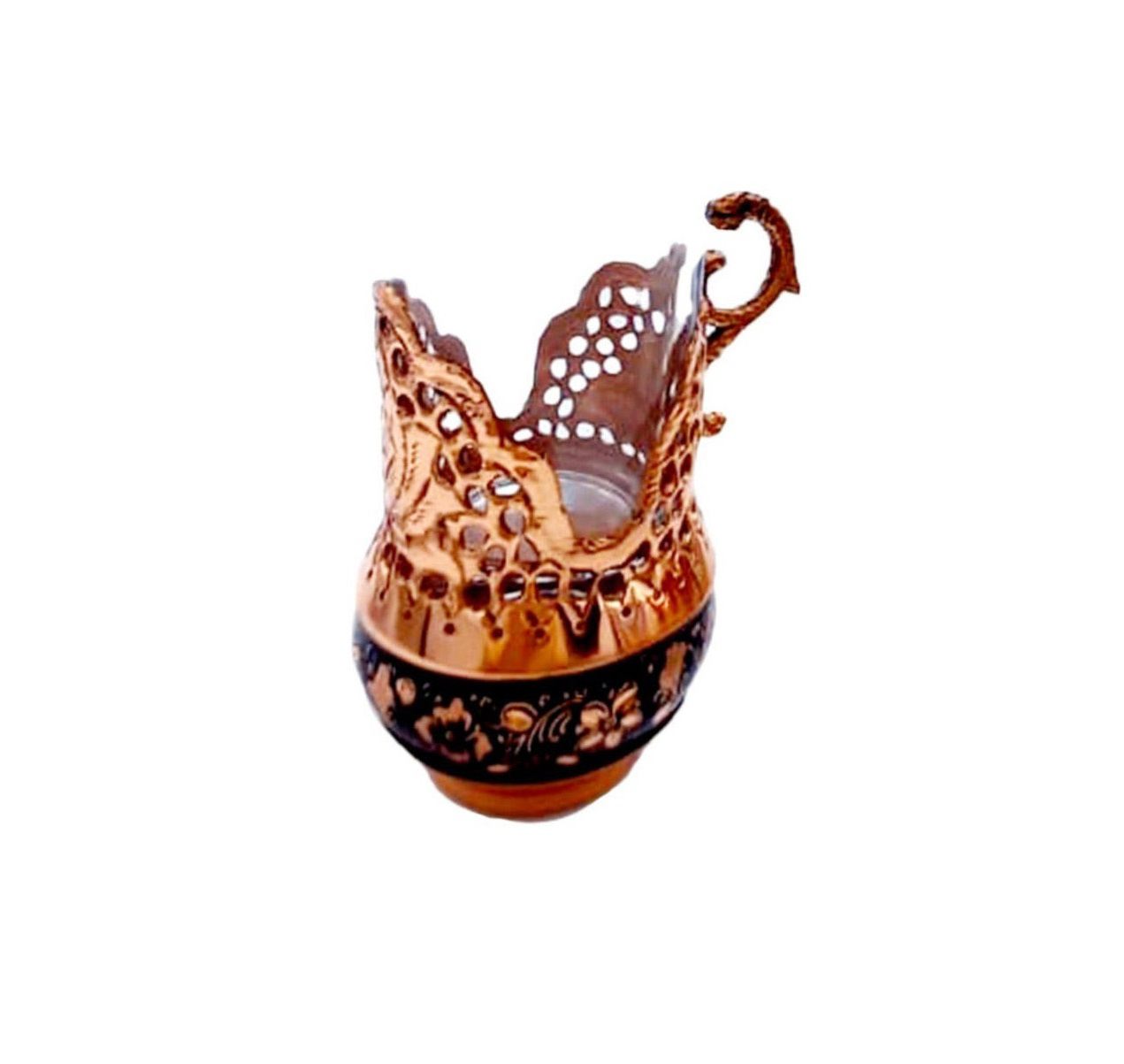 Handgemaakt Perzisch Koperen Thee- & Koffieset – Gegraveerd Lux