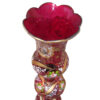Perzische Kristallen Luster Lamp Traditionele Laleh Vorm Shah Abbasi Rood