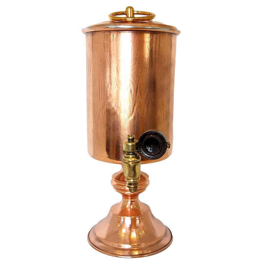 1/5 Liter Gehamerde Koperen Watertank G640