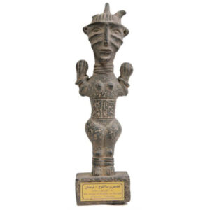 Historisch God van de Soorten – Oud Perzisch Beeldhouwwerk