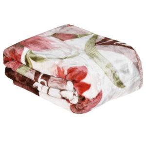 Golbaft Iraans Eenpersoons Deken 220×160 cm – Bloem