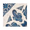 Iraans Tafelkleed: Traditionele Kalamkari Blokdruk uit Isfahan, Blauwe Hemel