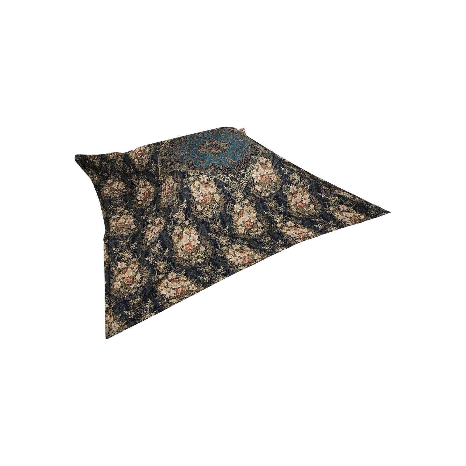 Dubbel Perzisch Korsi Quilt – Model Yass Navy Blauw