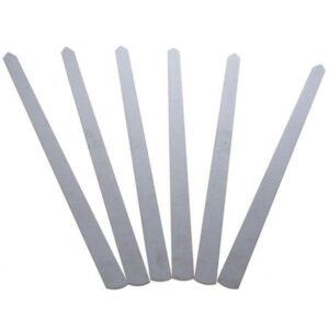 Platte Stalen Kebabspiesen 50 cm – Set van 6
