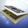 Luxe geparfumeerde grote witte Koran met doos