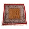 Perzisch Tafelkleed Kalamkari - Handgemaakte Blokdruk Isfahan - Paisley Geel/Rood