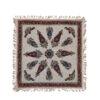 Perzisch Tafelkleed Kalamkari - Handgemaakte Blokdruk Isfahan - Shining Sun Bloemen