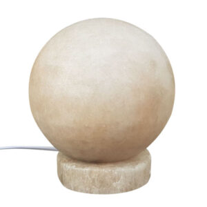 Perzische Globe zoutlamp – Handgemaakt Maan design