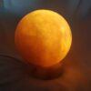 Perzische Globe zoutlamp – Handgemaakt Maan design