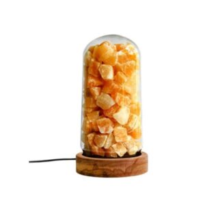 Perzische Zout Chunks Lamp – Moderne Cilindrische Ontwerp