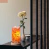 Perzische Zout Chunks Lamp – Moderne Cilindrische Ontwerp