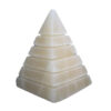 Piramide Zoutlamp – Handgemaakt Gegraveerd Natuurlijk Steenontwerp