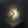 Perzische Klaver Zoutlamp – Eshgh Calligraphy Ontwerp