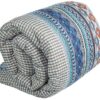 Wollen Dubbel Perzisch Korsi Quilt – Model Lux Blauw