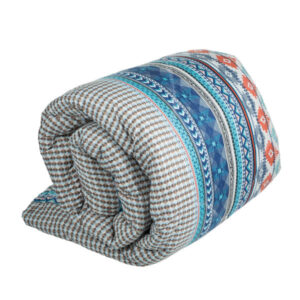 Wollen Dubbel Perzisch Korsi Quilt – Model Lux Blauw