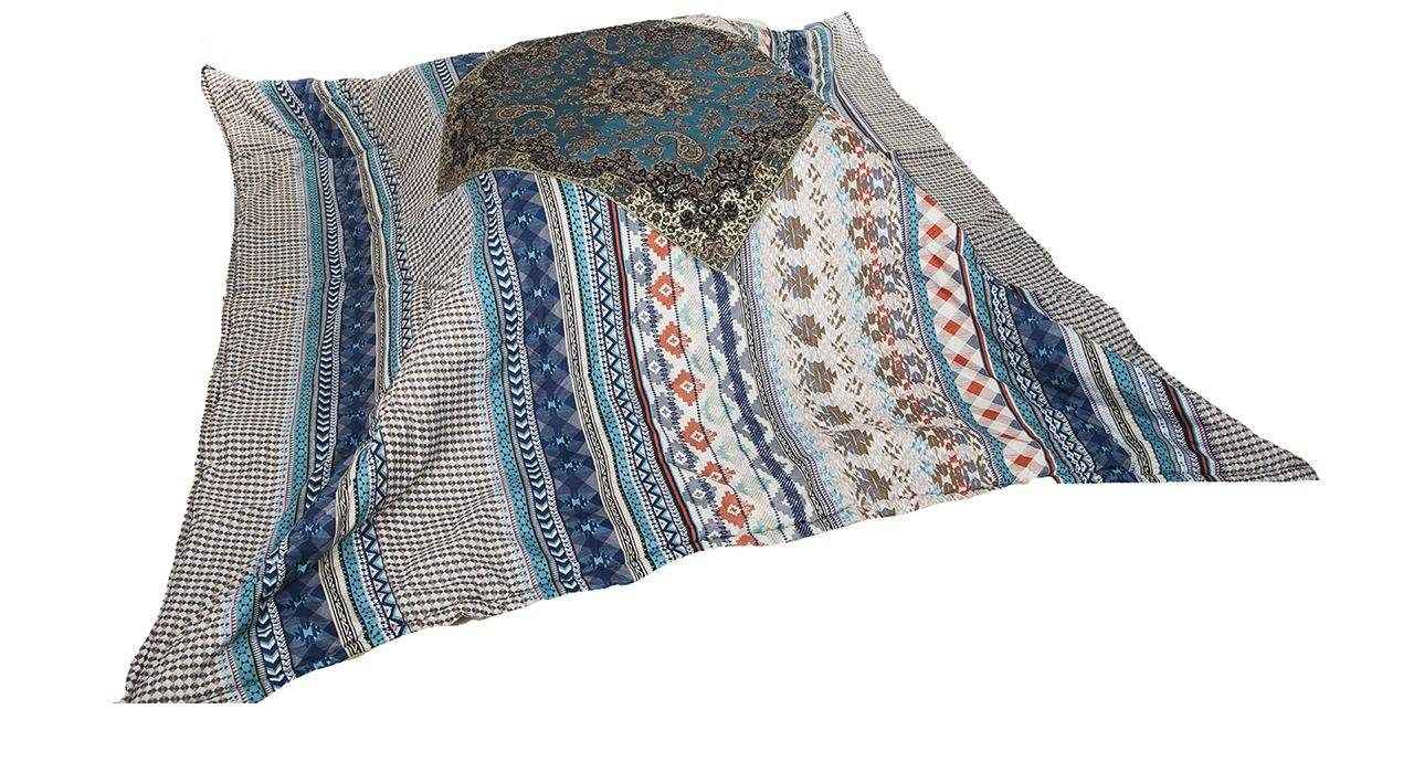 Wollen Dubbel Perzisch Korsi Quilt – Model Meri-Darya