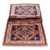 Vintage Perzische Zadel Tas – Handgeweven, Tweedehands Tōbrag 187412