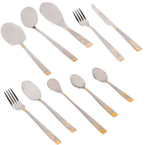 Luxe 92-delige RVS Bestekset – Model Achaemenes – Zilver