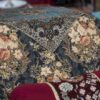 Wollen Dubbel Perzisch Korsi Quilt – Model Yaldayi Navy